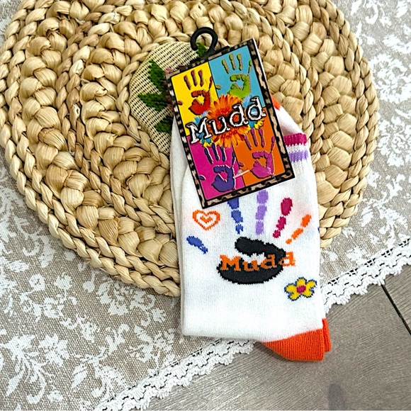 New Vintage Y2K Mudd Socks Women’s Shoe Size 9-11 Retro Vintage Mudd - Picture 6 of 9
